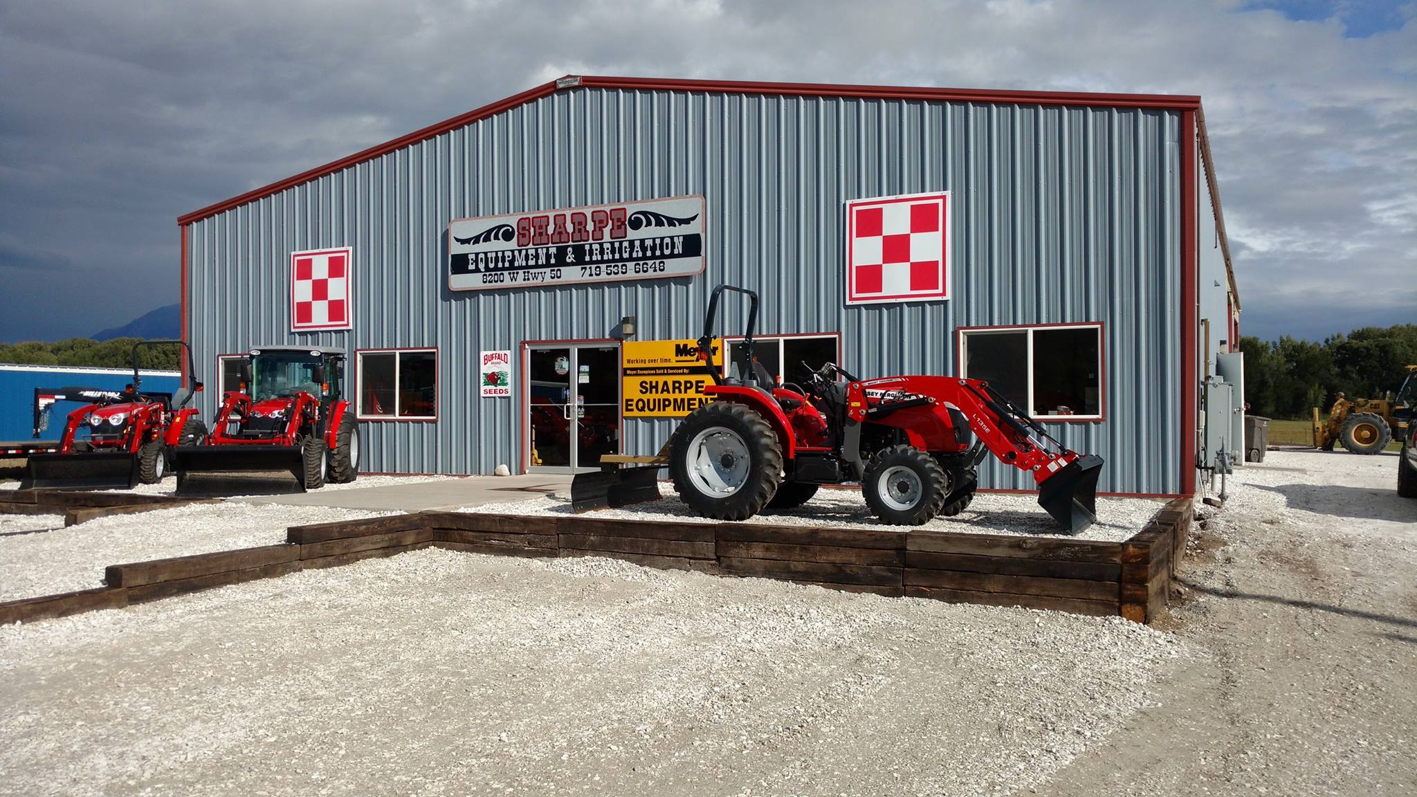 Sharpe Equipment building