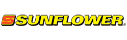 Sunflower yellow brand logo